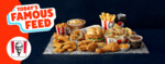 KFC 30% off Shared Meals + Service/Del Fees @ DoorDash