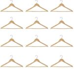 Anko Wooden Clothes Hangers 16-Pack $8 + $9 Delivery ($0 with OnePass) @ Target via Catch