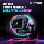 Win a ZOTAC Gaming Zone Handheld Console from ZOTAC Gaming