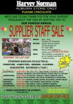 Harvey Norman Supplier/Staff Price Sale, Auburn NSW Only, 16 December