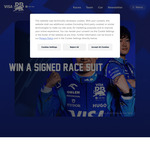 Win a Signed Yuki Tsunoda Las Vegas Replica Race Suit from Red Bull Technology + Visa Cash App RB