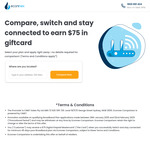 Switch nbn/Opticomm Provider & Stay Connected for 45 Days, Get a $75 Digital Mastercard Gift Card (New Customers Only) @ Econnex