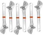 6x Supercraft SCE0039 Etched Millimetre Gauge Adjustable Wrench (375mm) $99 Delivered @South East Clearance