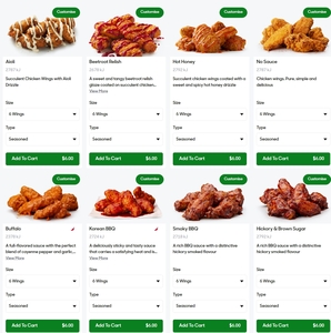 $1 Chicken Wings Wednesdays: $6 6-Pack, $12 12-Pack, $24 24-Pack @ Pizza Hut