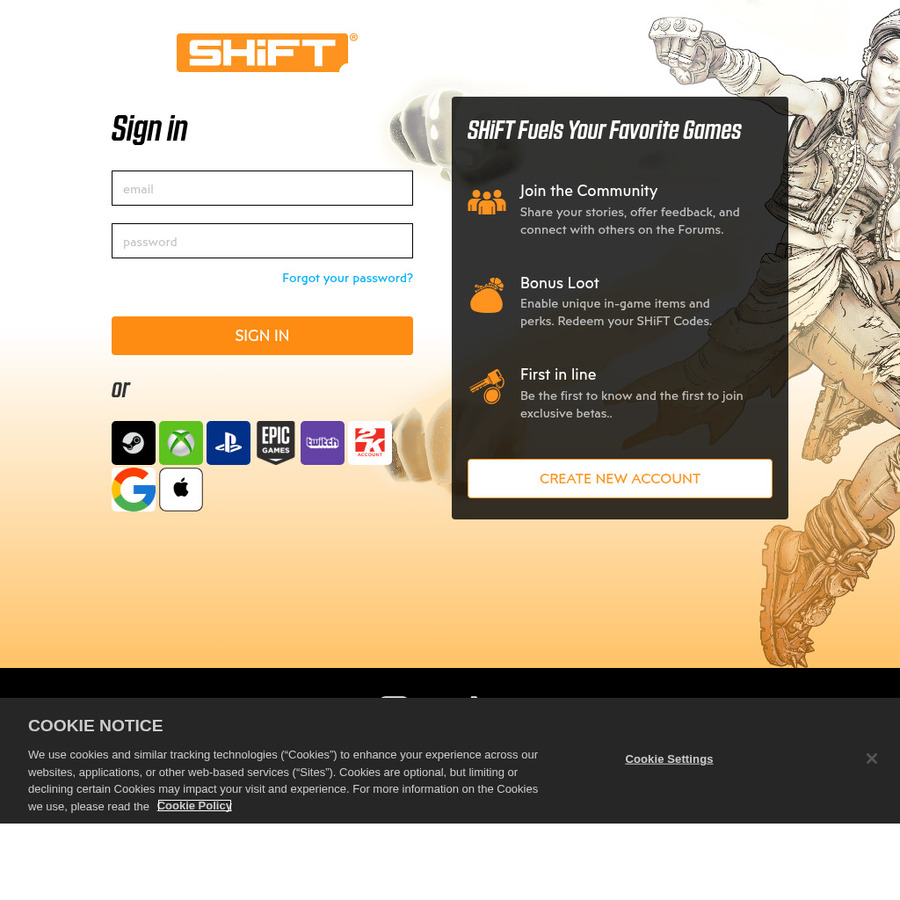 Gold Key In Shifting Sands Fable 3 SHiFT Code for All Borderlands Franchise Games - 75 Golden/Skeleton