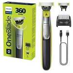 [Prime] Philips OneBlade 360 Electric Trimmer and Shaver with Extra Blade $58.99 (41% off RRP) Delivered @ Amazon AU
