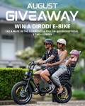 Win a DiroDi Rover Plus Gen 6 eBike Valued over $3,000 from DiroDi