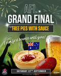 [VIC] Free Pies from Bounce during AFL Grand Final @ 388 Sports Bar, Melbourne