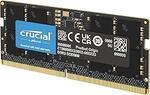 [Prime] Crucial DDR5 SODIMM 5600MHz Cl46 Notebook Laptop RAM Memory, 16GB $67.25 Delivered @ Amazon UK via AU