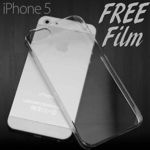 Transparent iPhone 5 Case + Free Screen Protector for $1.00 Free Delivery