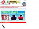 Free Postage for Perfume Category Wide when purchase any 2 Perfume or Perfume Gift Set