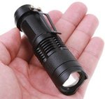 300 Lumens 7W Mini Cree Led Flashlight Torch $3.80 Delivered