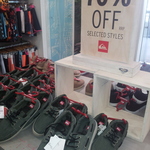 Quiksilver Shoes $14.99 after 70%. Pitt St Store Sydney