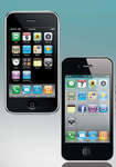 Unlocked and Refurbished 8GB iPhone 3G ($199) or 16GB iPhone 4 ($399) in Black $199 to $399