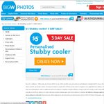 $5 Custom Stubby Holder at Big W Save $9.84 (Starts Saturday for 3 Days)