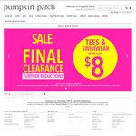 Pumpkin Patch - Buy 1 Get One 50% off + Free Shipping