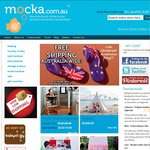 Mocka Has Free Shipping for Australia Day! Usually from $14.95