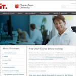 FREE  Webinar Short Course: Ethical Hacking (Charles Sturt University)