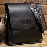 VIDENG POLO Shoulder Bag Black/Brown US $18.61 Shipped (Was US $53.17) @ Aliexpress