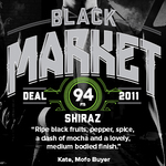 Vinomofo Black Market Shiraz 94pts $90/Case + Shipping
