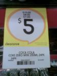 24x 250ml Coke Zero & Diet for $5- $6 K-Mart Clearance