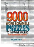 Free Kindle Book - 9000 Word Scramble Puzzles to Improve Your IQ (Was $14.86)