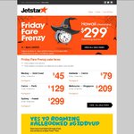 Jetstar Halloween Fares Including Sydney to Hawaii $598 Return 3 Feb - 26 Mar '15 (4pm to 8pm)