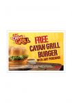 Free KFC Cayan Grill Burger with Any Purchase - Not Available in WA, QLD or NT
