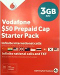 Vodafone $50 Sim Unlimited Local Calls & Int Calls to 10 Countries+3GB Data - $23 Express Shipped @ Phonebot
