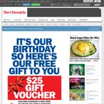 The Good Guys Toowoomba QLD $25 Birthday Voucher (No Mininum Spend) - Expires 6 April