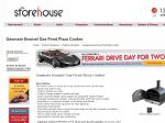 Storehouse Voucher - $15.00 off Gasmate Enamel Gas Fired Pizza Cooker - PO105