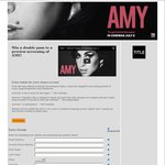 Win a Double Pass to AMY on June 22 or 1 of 5 Double Passes Anytime to AMY from Title