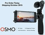 DJI Osmo Video Camera and Gimbal + 16GB SD Card -  $999 (Normally $1099) Shipped @ Gerry Gibbs