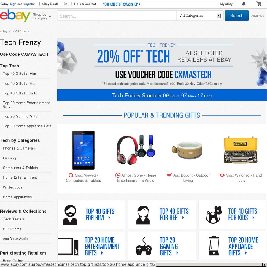 Ebay Ozbargain | ebay tech frenzy 20 off on selected retailers page 2 Ebay Ozbargain | ebay tech frenzy 20 off on selected retailers page 2