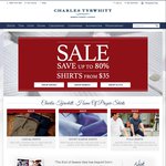 Charles Tyrwhitt - Shirts from $35