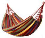 Double Cotton Fabric Hammock (RED ONLY) Usually $59.99 Now $23.09 Shipped @ Hammocks Corner
