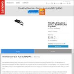 Lenovo ThinkPad OneLink+ Dock 40% off $136.81 Incl Delivery @ Lenovo Store