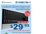 Logitech Dinovo Wireless Keyboard $29.95 + Delivery. 48 Hours Only!
