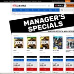 PS4/XBOX/PC Doom $38, The Division $38,  WiiU Starfox Zero $47 @EBgames