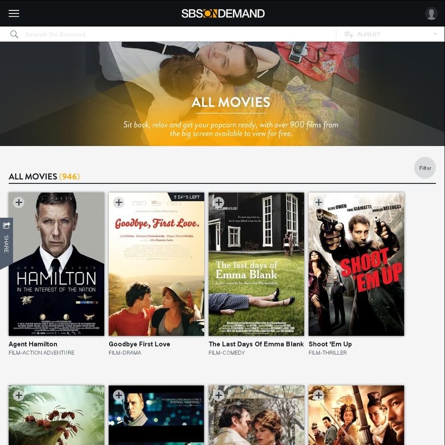 946 Free Movies on Demand $0 @ SBS - OzBargain