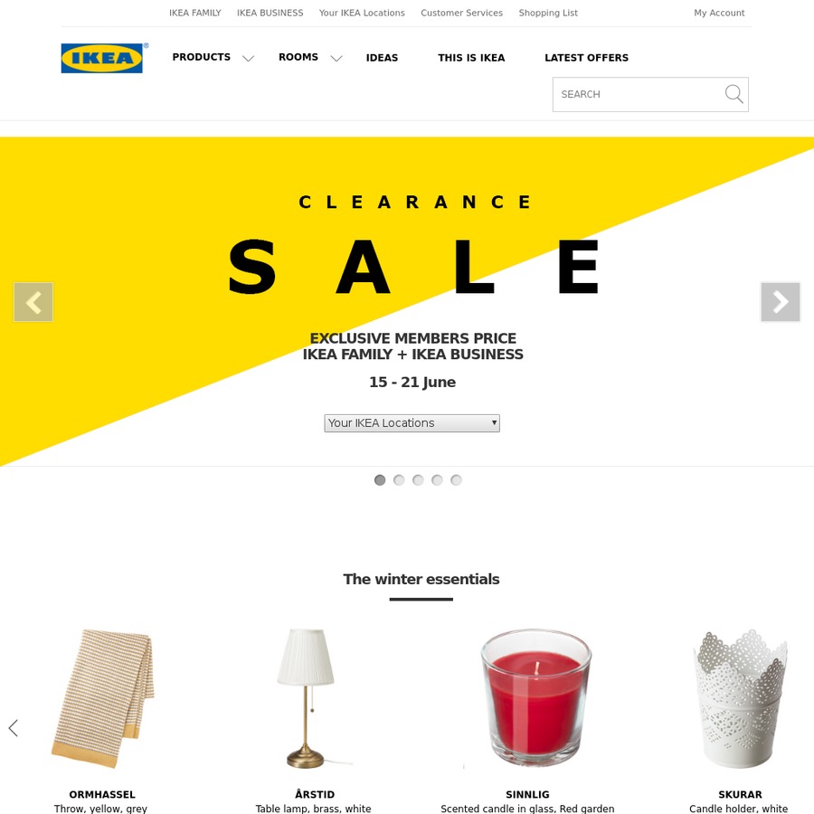 IKEA Clearance Sale (up to 70 off) QLD, NSW, ACT, VIC, NT, TAS (e.g