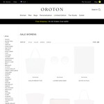 Take a Further 40% off Sale Items @ Oroton