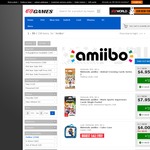 2nd Hand Amiibo Games ($4.50- $5.50) Half Price, Legend of Zelda Belt $4 + $8.86 Postage @ EB Games