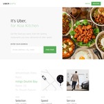 UberEATS - Free Delivery and $5 off First 4 Orders with Coupon [Canberra]