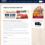 10 x $200 Gift Cards to be Won Tasman Meats - [Purchase Meat]