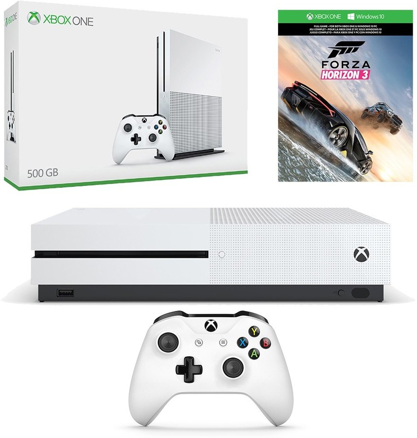 Xbox One S 500gb Console Forza Horizon 3 Bundle Xbox One S 500GB Forza Horizon 3 Console Bundle $299.95 C&C @ Gamesmen