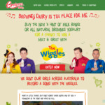 [WA] Win A Meet & Greet with The Wiggles, Concert Tix, Other Prizes - Buy Selected Brownes Milk & Yoghurt