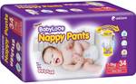 Babylove Wriggler Nappy Pants - Woolworths - 34 Pack - $8.50 - Half Price Nappies