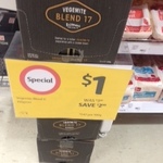 Vegemite Blend 17 Special Edition 159g, $1 ( was $3.50) Coles Clayton, Vic