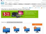 Dell 3-Day Sale on Selected Monitors, Printers and Projectors - Up to 30% off